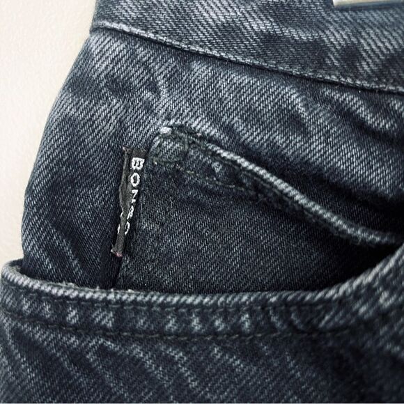 Vintage 90’s BONGO black denim jeans high waisted button fly Size 13 - Picture 3 of 8